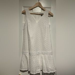 Banana Republic Dress.  White.  Size 0.  NWOT.